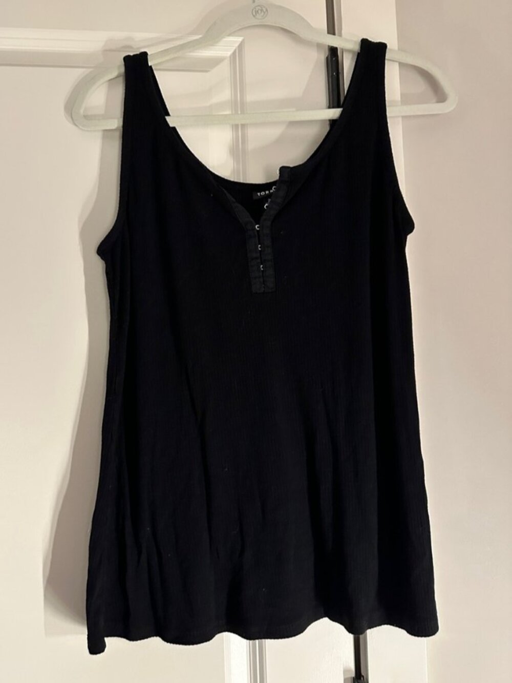 Women Black Tank Top